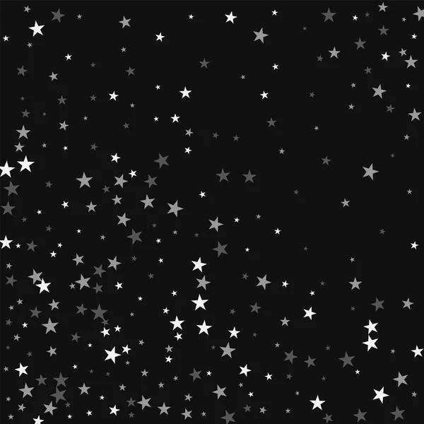 Random falling stars Abstract pattern with random falling stars on black background Rare Vector