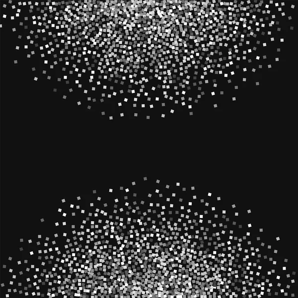 Ασημένια λάμψη αφηρημένη ημικύκλιο με ασημένιο γκλίτερ σε μαύρο φόντο Goodlooking διάνυσμα — Διανυσματικό Αρχείο