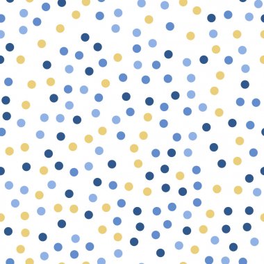 Renkli lekeli Dikişsiz desen beyaz 24 üzerinde arka plan dikkat çekici klasik renkli lekeli