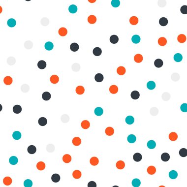 Renkli lekeli seamless modeli siyah 17 arka plan serin klasik renkli lekeli