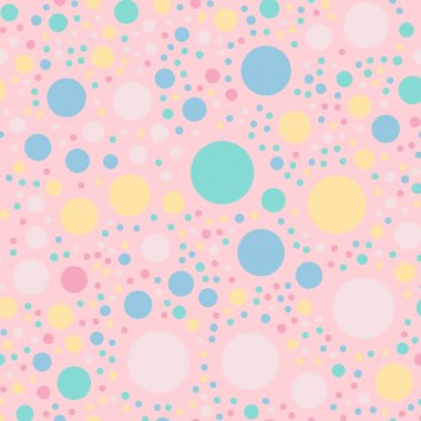 Renkli lekeli seamless modeli parlak 9 arka plan harika klasik renkli lekeli