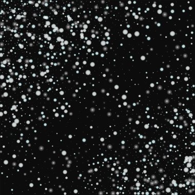 Güzel yağan kar soyut desen güzel yağan kar ile siyah arka plan üzerine dağılmış