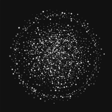 Siyah arka planda Delightful şaşırtıcı sabit yıldız ile şaşırtıcı sabit yıldız Çift Kişilik Daire