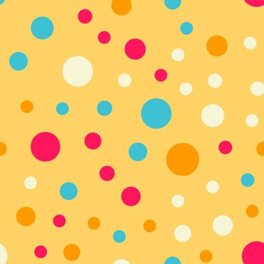 Renkli lekeli seamless modeli parlak 18 arka plan çekici klasik renkli lekeli