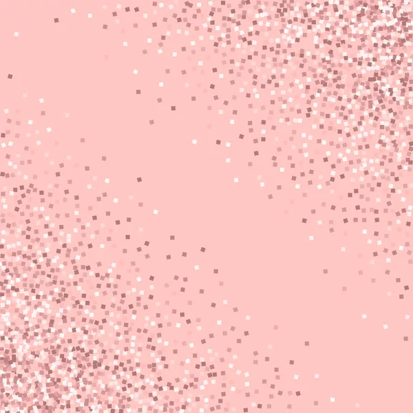 Pembe altın pembe arka plan mükemmel vektör üzerinde pembe altın glitter ile soyut kaotik karmaşa glitter