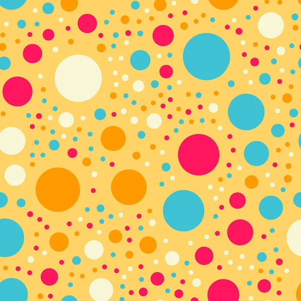 Renkli lekeli seamless modeli parlak 18 arka plan getiriliyor klasik renkli lekeli