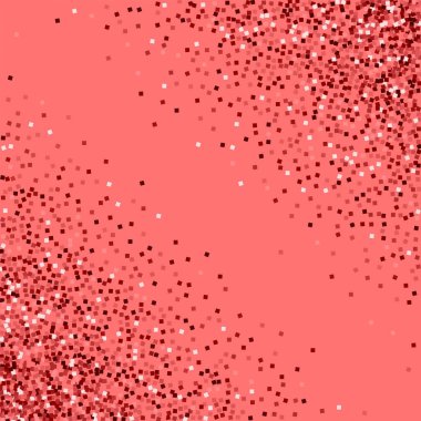Kırmızı altın glitter soyut pembe zarif vektör arka plan üzerinde kırmızı altın glitter ile kaotik karmaşa
