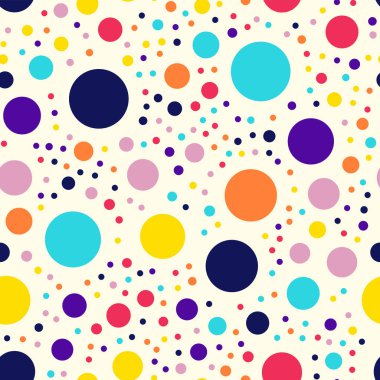 Memphis stili puantiyeli seamless modeli üzerinde süt arka plan Mesmeric modern memphis lekeli