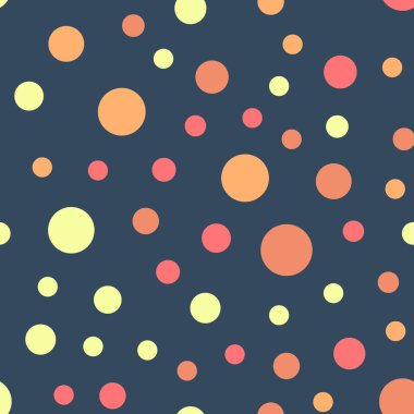Renkli lekeli seamless modeli üzerinde parlak 21 arka plan güzel klasik renkli polka