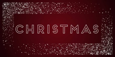 Noel tebrik kartı Amazing sabit yıldızlar arka plan Amazing sabit yıldız kırmızı