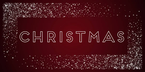 Noel tebrik kartı Amazing sabit yıldızlar arka plan Amazing sabit yıldız kırmızı