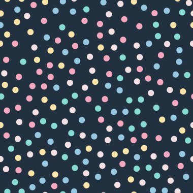 Renkli lekeli seamless modeli siyah 9 arka plan takdire şayan klasik renkli lekeli