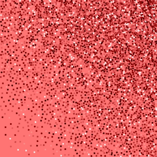 Kırmızı altın glitter Random degrade dağılım ile pembe Sightly vektör arka plan üzerinde kırmızı altın glitter