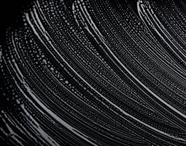 Beyaz sabun doku Mindblowing beyaz köpük siyah arka planda el yapımı hipster köpük doku