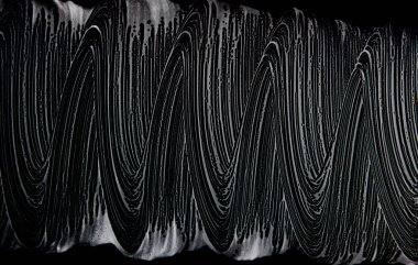 Beyaz sabun doku cazip beyaz köpük siyah arka planda el yapımı hipster köpük doku