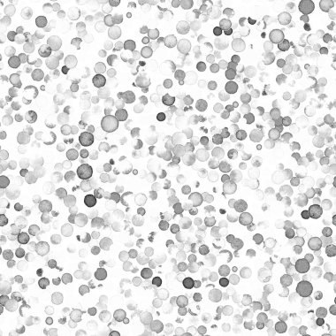 Suluboya konfeti seamless modeli el çekici boyalı daireli suluboya konfeti daire