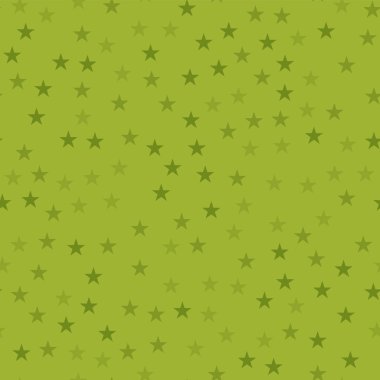Zeytin yıldız seamless modeli üzerinde yeşil arka plan görkemli sonsuz rasgele dağınık zeytin yıldız