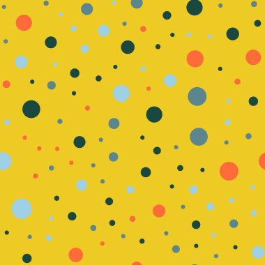 Parlak 26 renkli lekeli Dikişsiz desen arka plan Overwhelming klasik renkli polka