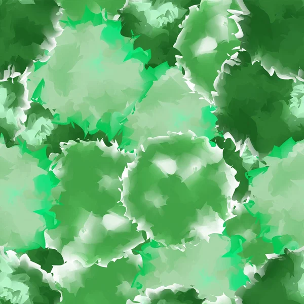 Verde sin costura acuarela textura fondo Forma abstracta verde sin costura acuarela textura — Archivo Imágenes Vectoriales
