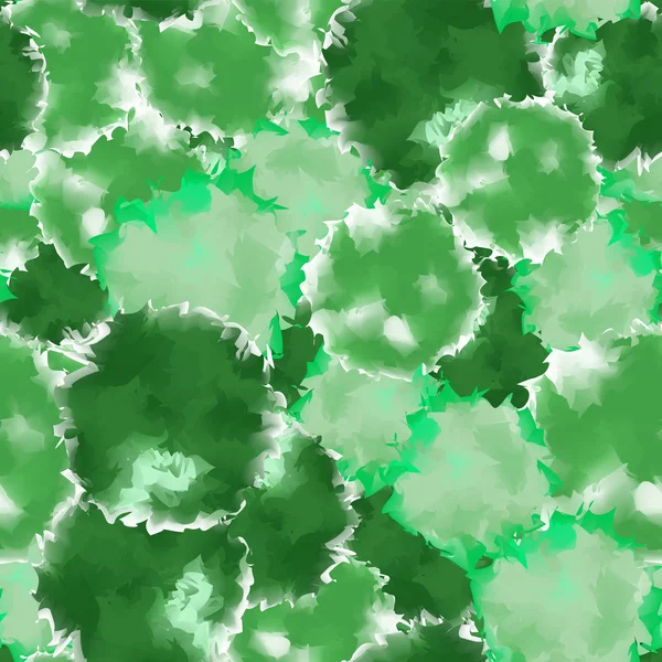 Zöld zökkenőmentes akvarell textúra háttér fenséges absztrakt zöld zökkenőmentes akvarell textúra — Stock Vector