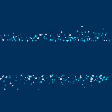 Derin mavi arka plan nadir vektör üzerinde şaşırtıcı yağan kar ile düşen kar dağılım şaşırtıcı hatları