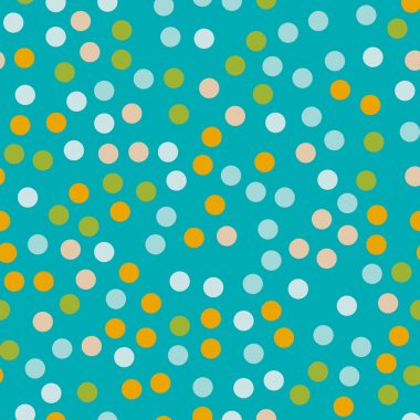 Parlak 1 renkli lekeli Dikişsiz desen arka plan Captivating klasik renkli lekeli