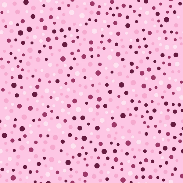 Kleurrijke polka dots naadloze patroon op helder 22 achtergrond prachtige klassieke kleurrijke polka dots — Stockvector