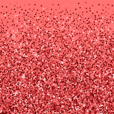 Kırmızı altın glitter alt gradyan pembe harika vektör arka plan üzerinde kırmızı altın glitter ile