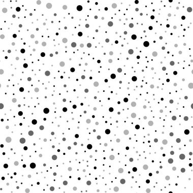 Siyah lekeli seamless modeli üzerinde beyaz arka plan zarif klasik siyah lekeli Tekstil