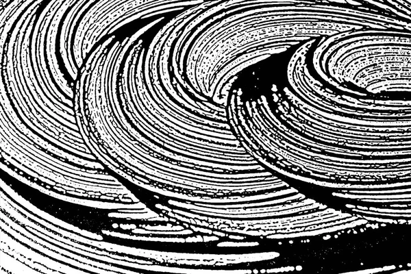 Grunge jabón textura negro y blanco invertido Distress blanco y negro áspero rastro de espuma increíble — Archivo Imágenes Vectoriales