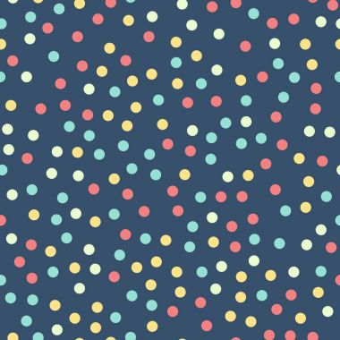 Parlak 16 renkli lekeli Dikişsiz desen arka plan çok güzel klasik renkli lekeli