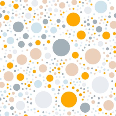 Renkli lekeli Dikişsiz desen beyaz 7 üzerinde arka plan unutulmaz klasik renkli lekeli