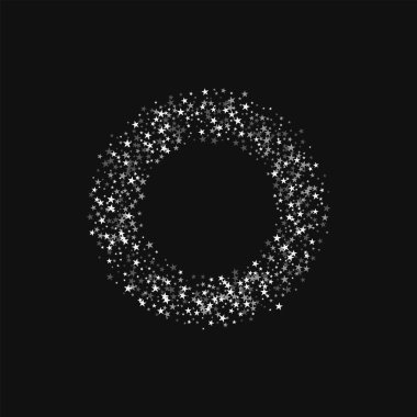 Siyah arka planda iyi vektör inanılmaz düşüyor yıldızlarla şaşırtıcı sabit yıldız Smal simit