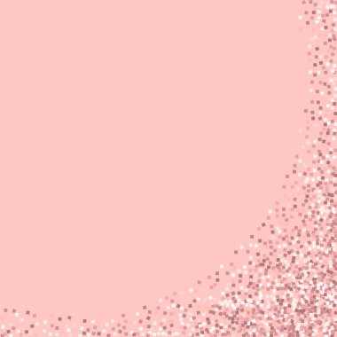 Pembe altın glitter soyut sağ alt köşede pembe arka plan Comely pembe altın glitter ile