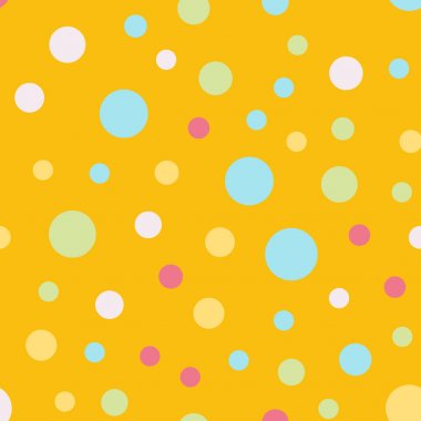 Parlak 4 renkli lekeli Dikişsiz desen arka plan muhteşem klasik renkli lekeli