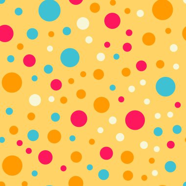 Renkli lekeli seamless modeli parlak 18 arka plan manyetik klasik renkli lekeli