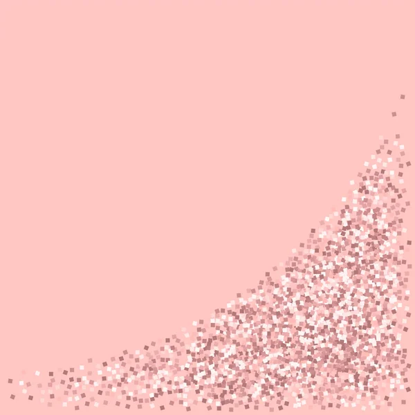 Pink gold glitter Abstract bottom with pink gold glitter on pink