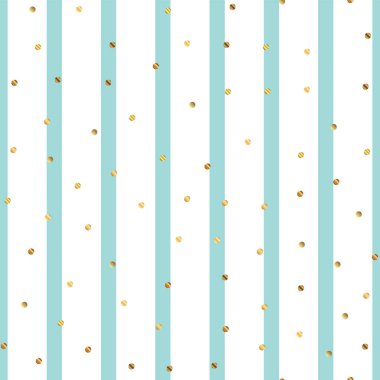 Altın nokta seamless modeli üzerinde mavi çizgili arka plan güzel degrade altın nokta sonsuz rasgele