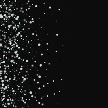 Siyah arka planda serin güzel yağan kar dağılım ile güzel yağan kar degrade yaptı