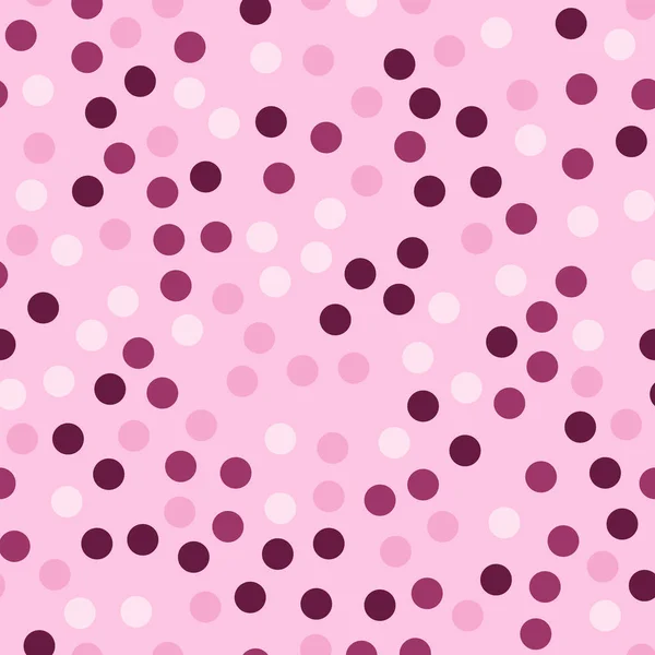 Kleurrijke polka dots naadloze patroon op helder 22 achtergrond bewonderenswaardige klassieke kleurrijke polka dots — Stockvector