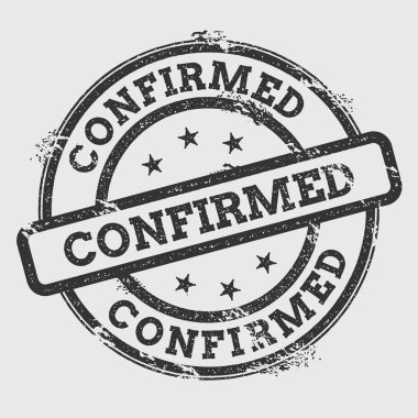 Lastik damgası izole Grunge beyaz arka plan üzerinde metin mürekkep dokulu yuvarlak mühür doğruladı ve