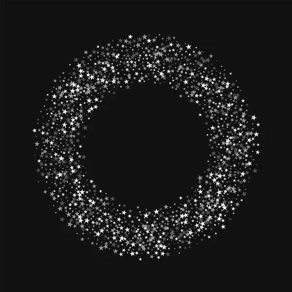 Καταπληκτικό πεφταστέρια Bagel σχήμα με καταπληκτική πεφταστέρια σε μαύρο φόντο Goodlooking — Διανυσματικό Αρχείο