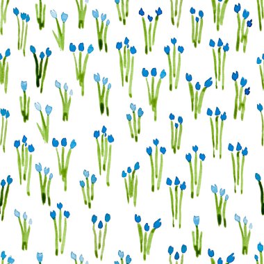 Alaca suluboya desen süper sorunsuz şirin küçük çiçekler için kumaş Calico desen tasarım