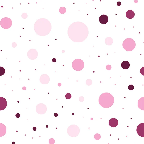 Kleurrijke polka dots naadloze patroon op zwart 22 achtergrond Alluring klassieke kleurrijke polka dots — Stockvector