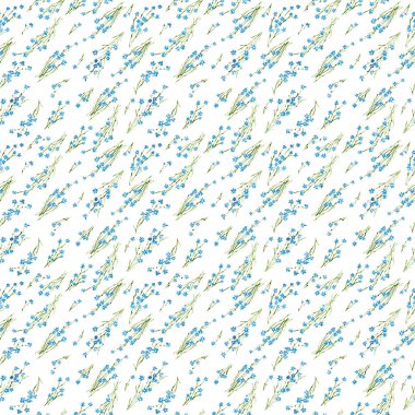 Alaca suluboya Peygamber güzel sorunsuz şirin küçük çiçek kumaş tasarım desen