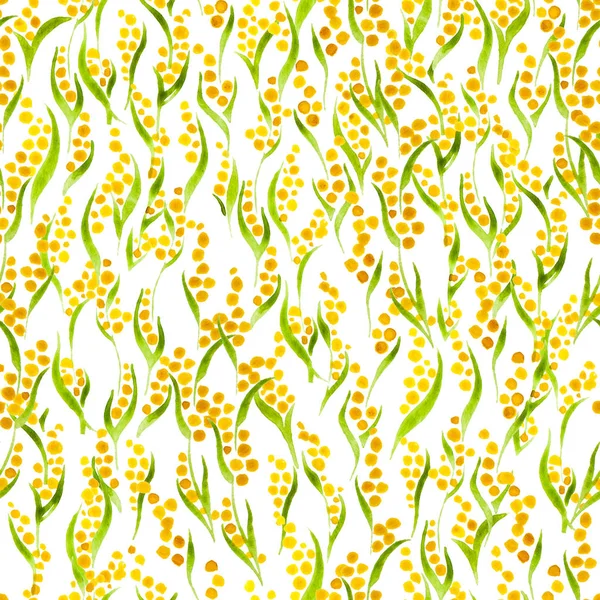 Σχέδιο βαμβακερού υφάσματος ακουαρέλα δίκαιη απρόσκοπτη χαριτωμένα μικρά λουλούδια για ύφασμα σχέδιο τσίτι μοτίβο σε — Φωτογραφία Αρχείου