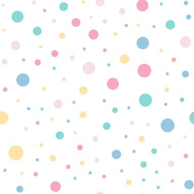 Renkli lekeli Dikişsiz desen beyaz 9 üzerinde arka plan muhteşem klasik renkli lekeli