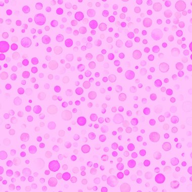 Suluboya konfeti seamless modeli el cazip boyalı daireli suluboya konfeti daire