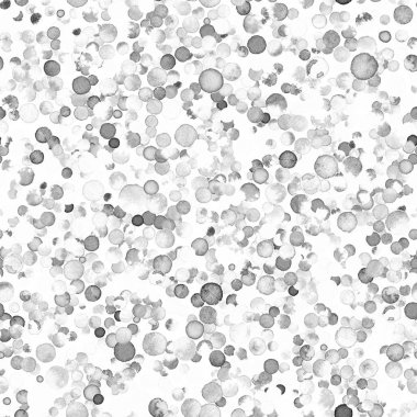 Suluboya konfeti seamless modeli el harika boyalı daireli suluboya konfeti daire