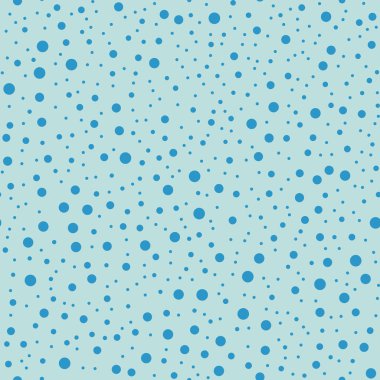 Mavi lekeli seamless modeli üzerinde turquise arka plan fantastik klasik mavi lekeli Tekstil